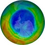 Antarctic Ozone 2002-08-27